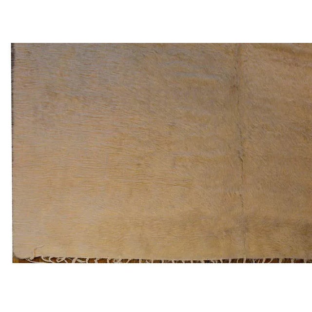 Textile Midcentury Turkish Siirt Blanket For Sale - Image 7 of 9