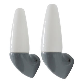 Ceramic Model 6035 Lamps by Stig Carlsson for Ifö, 1960s, Set of 2 For Sale