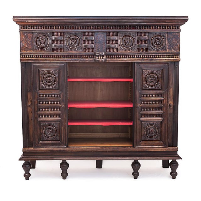 Neo-Breton Buffet in Oak, 1880s For Sale - Image 14 of 16