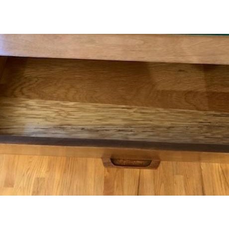 Brown 1950s Ramseur Mid Century Modern 8 Drawer Dresser For Sale - Image 8 of 17
