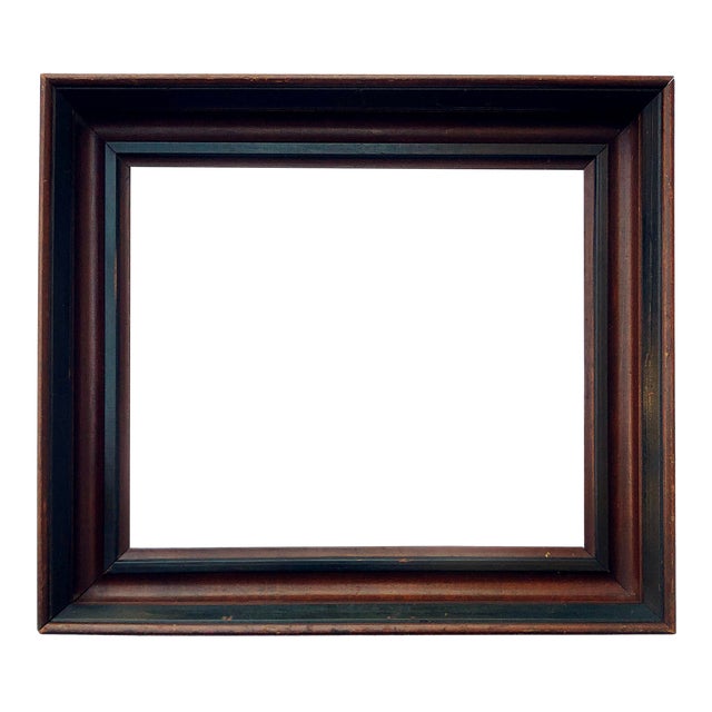 Antique Victorian Wood Picture Frame For Sale