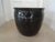 Contemporary Late 20th Century Mirror Black Fish Bowl Planter For Sale - Image 3 of 5