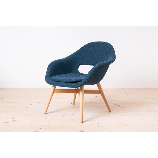 Lounge Chair attributed to Miroslav Navratil, Czech Republic, 1950s For Sale - Image 9 of 9