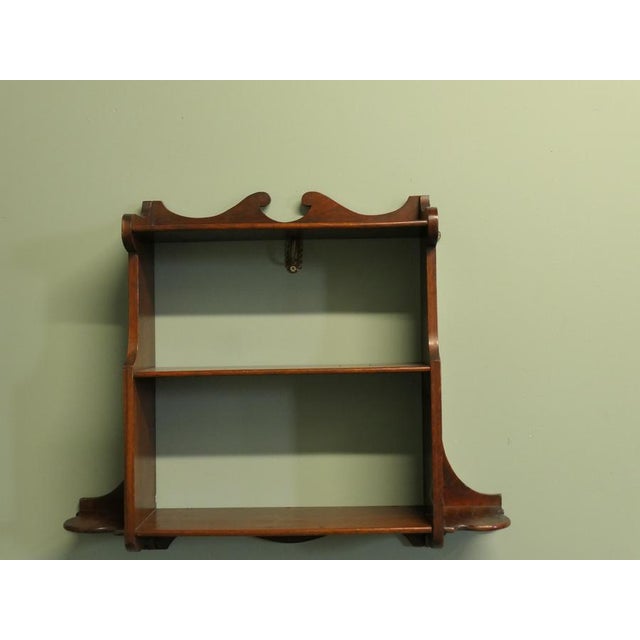 Arts and Crafts Wall Hanging Shelves, 1900 For Sale - Image 6 of 7