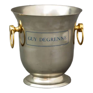 Ice Bucket Champagne Wine Chiller Paris France 1970