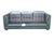 Vintage Dark Green Leather English Club Sofa With Tufted Back & Rich Patina For Sale - Image 9 of 10