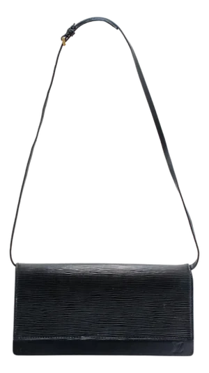 Louis Vuitton Black Epi Leather M53732 Honfleur Noir Convertible Baguette Bag