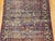 Textile 19th Century Persian Kashan Rug, Hand-Knotted Wool, Medallion Floral Design, Red & Navy, 4x7 For Sale - Image 7 of 18