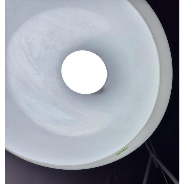 White Large Pendant Lamp from Guzzini, 1970s For Sale - Image 8 of 9