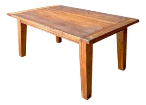 Vintage Solid Wood Farmhouse Table