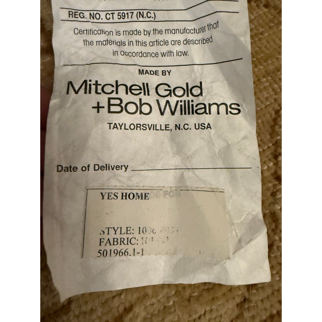 Mitchell Gold + Bob Williams Mitchell Gold + Bob Williams Cara Sofa For Sale - Image 4 of 12