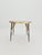 Vintage extendable dining table from the 1950s. The table is in very good condition. Made of wood and brass. Height: 76...