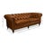 Vintage Style Classic Chesterfield Sofa - Cuban Cigar For Sale In Raleigh - Image 6 of 6