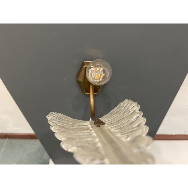 Murano Glass Sconces from Barovier, 1950s, Set of 3 For Sale - Image 9 of 11