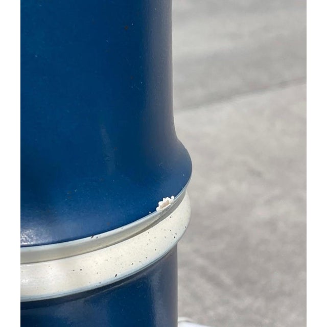 Mid 20th Century Hollywood Regency Faux Bamboo Table Lamps, a Pair For Sale - Image 10 of 10