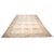21st Century Turkish Donegal Wool & Hemp 9X13 Ivory, Light Blue & Orange Handmade Area Rug #1140032 For Sale - Image 4 of 6