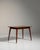 Wood 1960-1969 France Rich Walnut Brown Tapered-Leg Walnut Console For Sale - Image 7 of 11