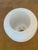 1950s Mid Century Modern Milk Glass Lamp Shade For Sale - Image 4 of 4