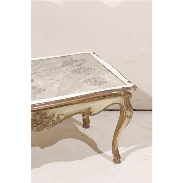 Mid 20th Century A French Mirror Top Coffee Table For Sale - Image 5 of 5