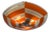Mid-Century Glass Pendant by Napako, Czechoslovakia, 1970s. For Sale