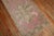 Early 20th Century Zabihi Collection Bubble Gum Pink Turkish Oushak Runner - 2'6" x 10'7" For Sale In New York - Image 6 of 8
