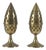 Perforated Brass Bedside Table Lamps, Sweden, 1960s, Set of 2 For Sale