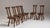 Set of Six 1960s Belgian Brown Brutalist Oak Mobichalet Dining Chairs For Sale - Image 4 of 15