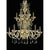 Imperial Gold Curls Murano Glass Venetian Chandelier by Simoeng For Sale - Image 6 of 9
