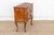 Vintage Italian Walnut Veneer Bedside Nightstand For Sale - Image 9 of 11