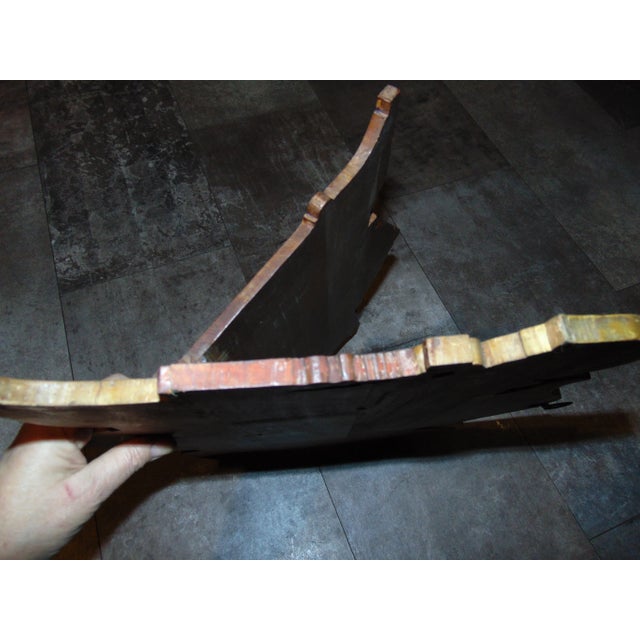 Art Nouveau Wooden Newspaper Rack For Sale - Image 6 of 8