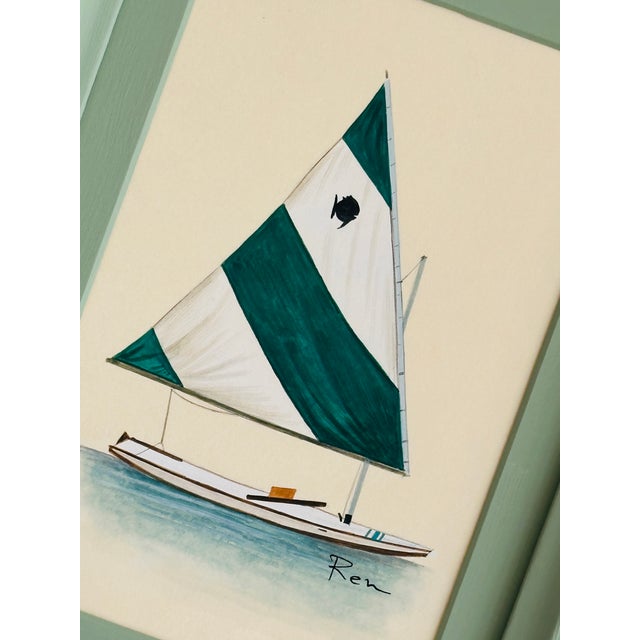 Painted by our master artists using fine acrylic paints and natural pigments, the piece features rich teal-and-cream...