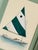 Painted by our master artists using fine acrylic paints and natural pigments, the piece features rich teal-and-cream...