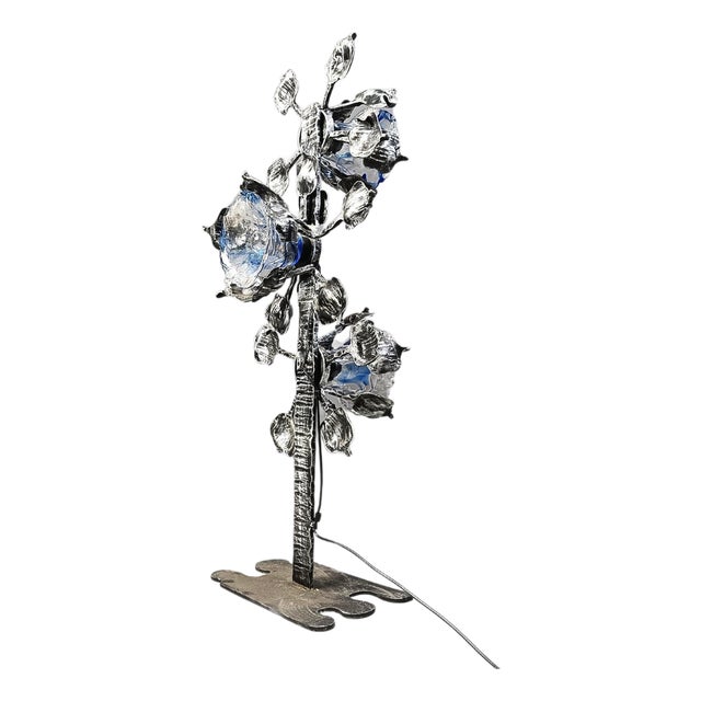 Brutalist Murano Glass Floor Lamp, 1970s For Sale