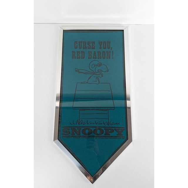 Vintage Peanuts Felt Banner, 1970s For Sale - Image 11 of 13