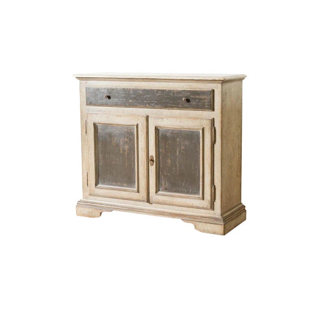 Rustic Adele Painted Sideboard For Sale
