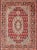 Measures: 5'10 x 8'2. Antique Turkish Rug with Rich Crimson, Sky Blue, and Ivory Accents 5'10 x 8'2. Keivan Woven Arts/...