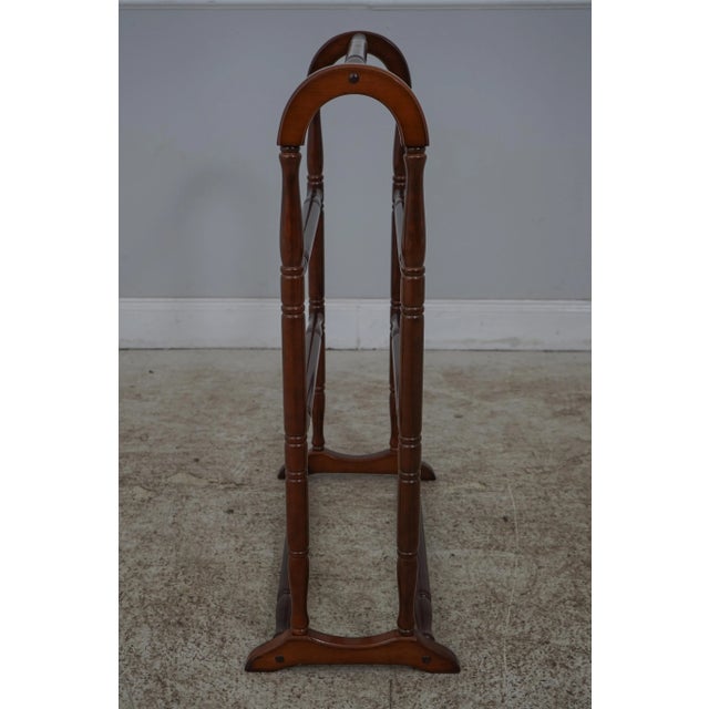 Bombay Co Cherry Finish Quilt Rack For Sale In Philadelphia - Image 6 of 12