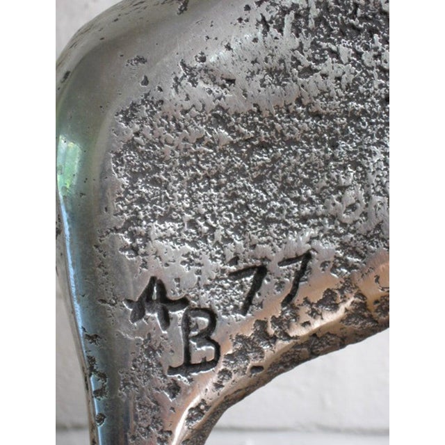 Aluminum Sculpture by Aharon Bezalel For Sale - Image 9 of 9