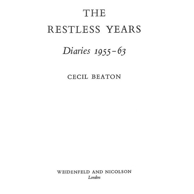 White Mid 20th Century Cecil Beaton's Diaries 6 Volumes For Sale - Image 8 of 12
