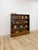 Vintage MCM Solid Walnut Four Shelf Bookcase Shallow Display MidCentury Shelving For Sale - Image 12 of 17