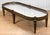 Rococo Vintage Neoclassical Mahogany Mirrored Oval Surtout De Coffee Table For Sale - Image 3 of 13