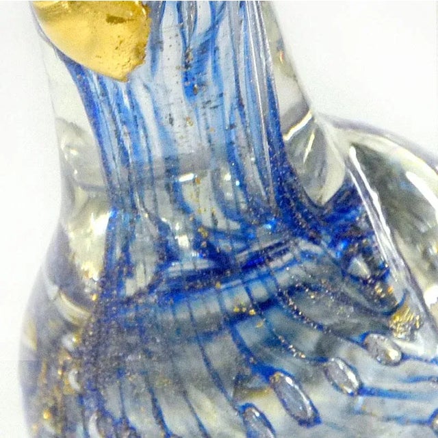 Small Italian Glass Bird, Murano, 1970s For Sale - Image 4 of 8