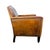 Antique French Moustache Cognac Leather Club Chair, 1920s For Sale - Image 3 of 13