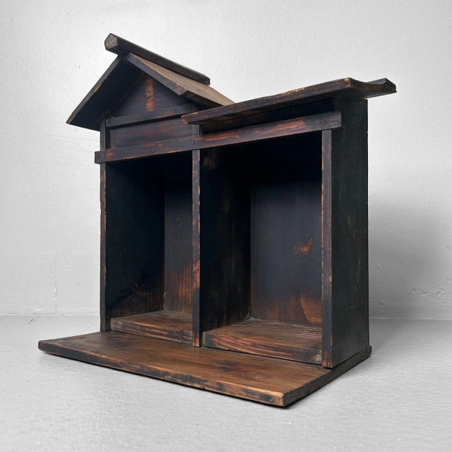 A beautiful and rare authentic Japanese household shrine (kamidana), dating from the late Edo period (19th century)....
