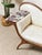Vintage Antique Settee With Marble Side Table For Sale - Image 4 of 12