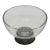 Vintage Frank M. Whiting & Co. 4 1/4” Glass Candy Bowl Decorative Gadroon Ribbed Pattern Sterling Silver Base For Sale