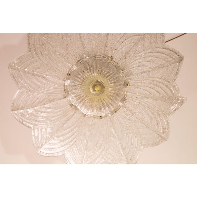 Amalfi Italian Murano Glass Ceiling Light or Chandelier, 1970s For Sale - Image 12 of 12