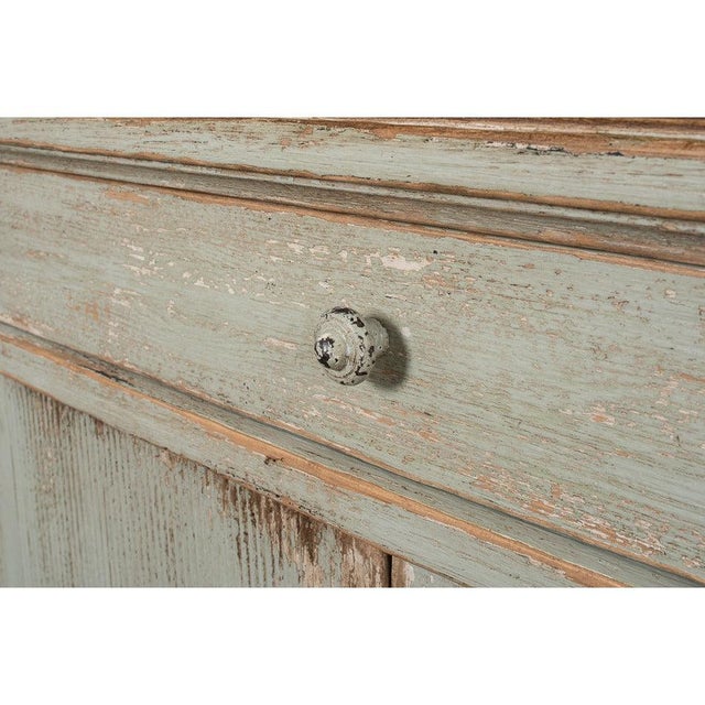 Green French Country Buffet in Sage Green For Sale - Image 8 of 10