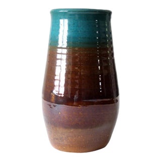 Vintage Studio Pottery Vase For Sale