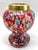 Kralik Pique Fleurs Vase in Multi Color Decor with Grille, 1930s For Sale - Image 10 of 14